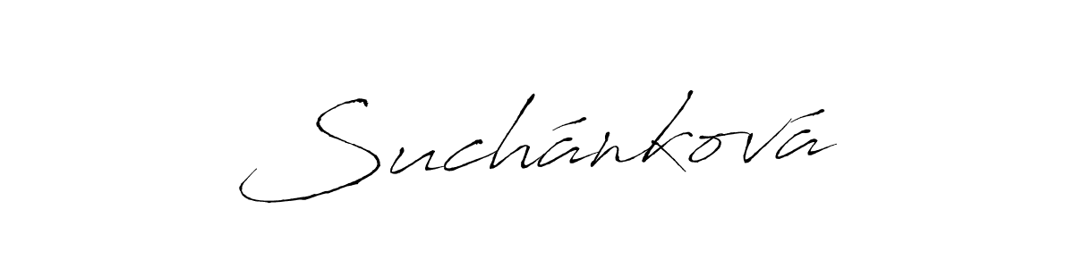 This is the best signature style for the Suchánková name. Also you like these signature font (Antro_Vectra). Mix name signature. Suchánková signature style 6 images and pictures png