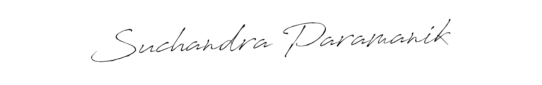 Also we have Suchandra Paramanik name is the best signature style. Create professional handwritten signature collection using Antro_Vectra autograph style. Suchandra Paramanik signature style 6 images and pictures png