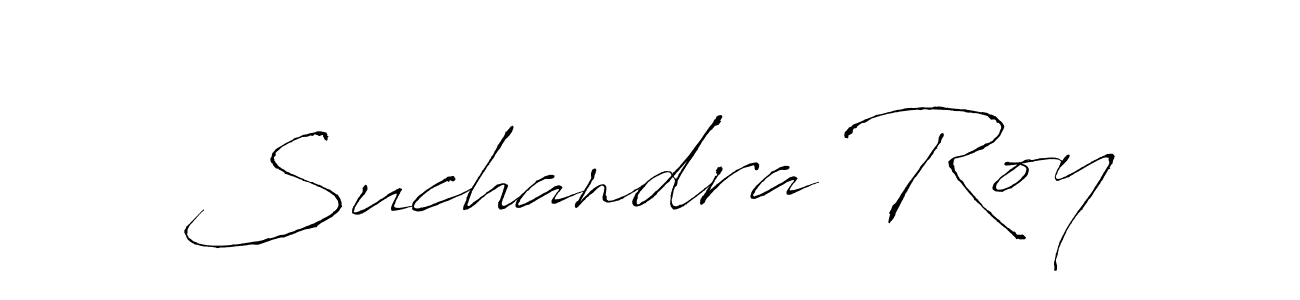 Make a beautiful signature design for name Suchandra Roy. Use this online signature maker to create a handwritten signature for free. Suchandra Roy signature style 6 images and pictures png