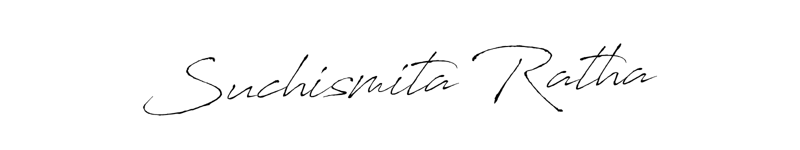 Make a beautiful signature design for name Suchismita Ratha. With this signature (Antro_Vectra) style, you can create a handwritten signature for free. Suchismita Ratha signature style 6 images and pictures png