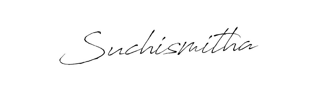 How to make Suchismitha name signature. Use Antro_Vectra style for creating short signs online. This is the latest handwritten sign. Suchismitha signature style 6 images and pictures png