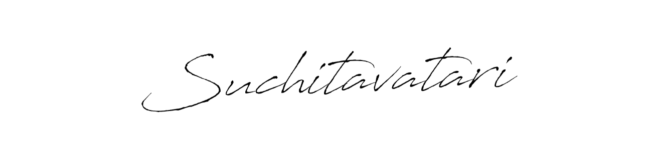 How to make Suchitavatari signature? Antro_Vectra is a professional autograph style. Create handwritten signature for Suchitavatari name. Suchitavatari signature style 6 images and pictures png