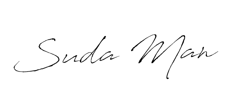 Similarly Antro_Vectra is the best handwritten signature design. Signature creator online .You can use it as an online autograph creator for name Suda Man. Suda Man signature style 6 images and pictures png