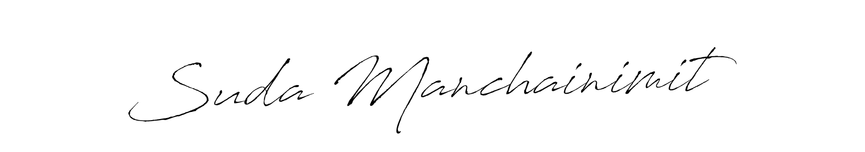 Suda Manchainimit stylish signature style. Best Handwritten Sign (Antro_Vectra) for my name. Handwritten Signature Collection Ideas for my name Suda Manchainimit. Suda Manchainimit signature style 6 images and pictures png