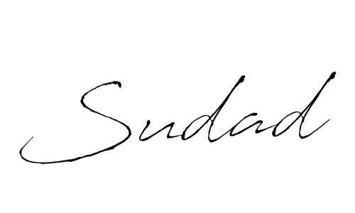 How to make Sudad name signature. Use Antro_Vectra style for creating short signs online. This is the latest handwritten sign. Sudad signature style 6 images and pictures png