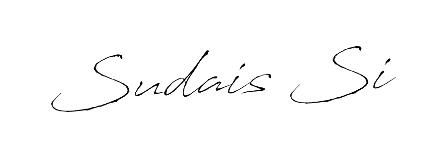 Also You can easily find your signature by using the search form. We will create Sudais Si name handwritten signature images for you free of cost using Antro_Vectra sign style. Sudais Si signature style 6 images and pictures png