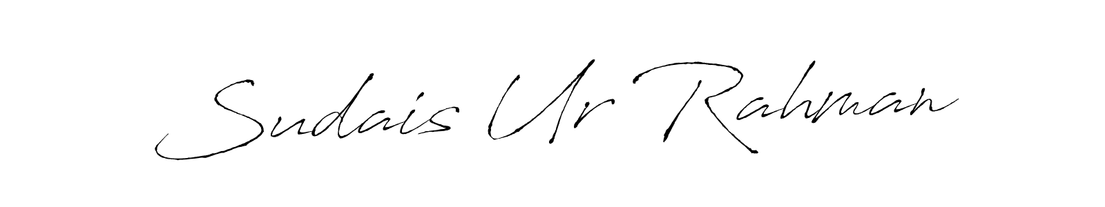 Use a signature maker to create a handwritten signature online. With this signature software, you can design (Antro_Vectra) your own signature for name Sudais Ur Rahman. Sudais Ur Rahman signature style 6 images and pictures png