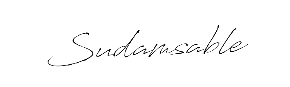 Once you've used our free online signature maker to create your best signature Antro_Vectra style, it's time to enjoy all of the benefits that Sudamsable name signing documents. Sudamsable signature style 6 images and pictures png