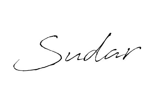 How to make Sudar signature? Antro_Vectra is a professional autograph style. Create handwritten signature for Sudar name. Sudar signature style 6 images and pictures png