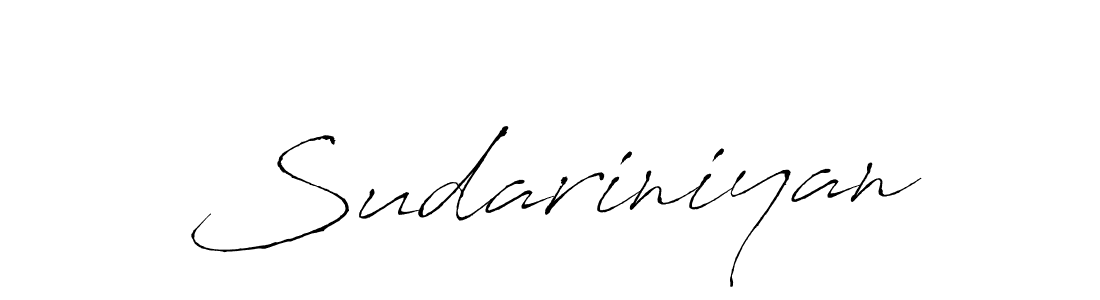 How to make Sudariniyan signature? Antro_Vectra is a professional autograph style. Create handwritten signature for Sudariniyan name. Sudariniyan signature style 6 images and pictures png