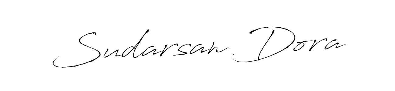 Sudarsan Dora stylish signature style. Best Handwritten Sign (Antro_Vectra) for my name. Handwritten Signature Collection Ideas for my name Sudarsan Dora. Sudarsan Dora signature style 6 images and pictures png