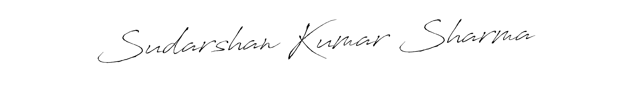 Sudarshan Kumar Sharma stylish signature style. Best Handwritten Sign (Antro_Vectra) for my name. Handwritten Signature Collection Ideas for my name Sudarshan Kumar Sharma. Sudarshan Kumar Sharma signature style 6 images and pictures png