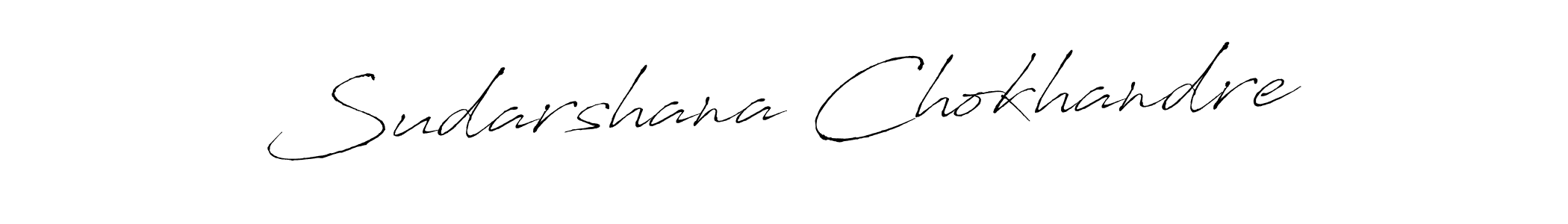 Make a beautiful signature design for name Sudarshana Chokhandre. Use this online signature maker to create a handwritten signature for free. Sudarshana Chokhandre signature style 6 images and pictures png