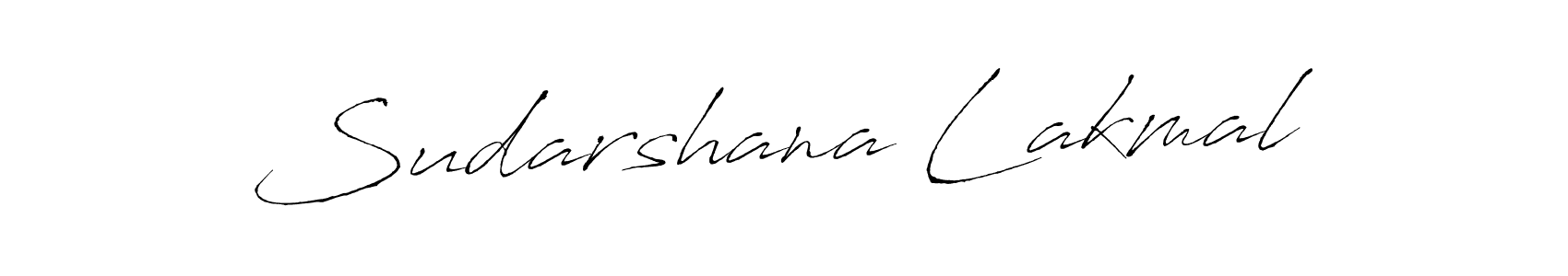 How to make Sudarshana Lakmal signature? Antro_Vectra is a professional autograph style. Create handwritten signature for Sudarshana Lakmal name. Sudarshana Lakmal signature style 6 images and pictures png