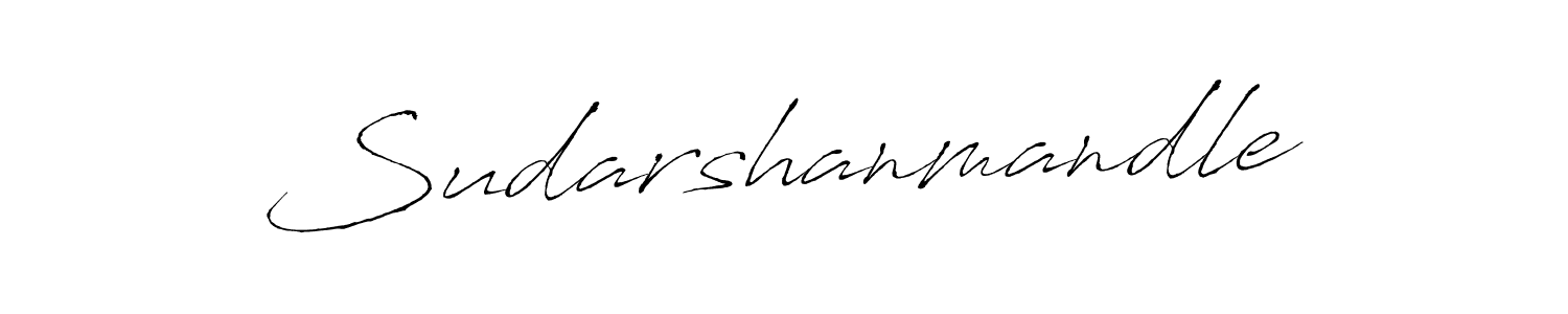 Use a signature maker to create a handwritten signature online. With this signature software, you can design (Antro_Vectra) your own signature for name Sudarshanmandle. Sudarshanmandle signature style 6 images and pictures png