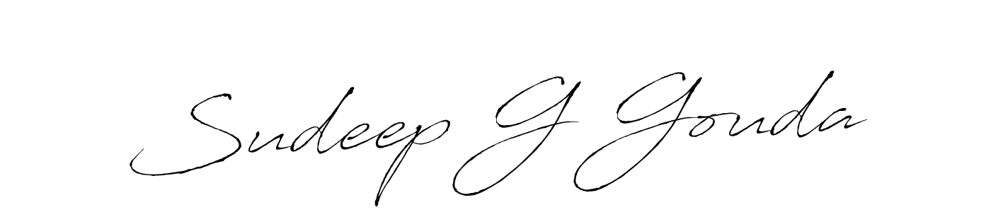 Make a beautiful signature design for name Sudeep G Gouda. Use this online signature maker to create a handwritten signature for free. Sudeep G Gouda signature style 6 images and pictures png