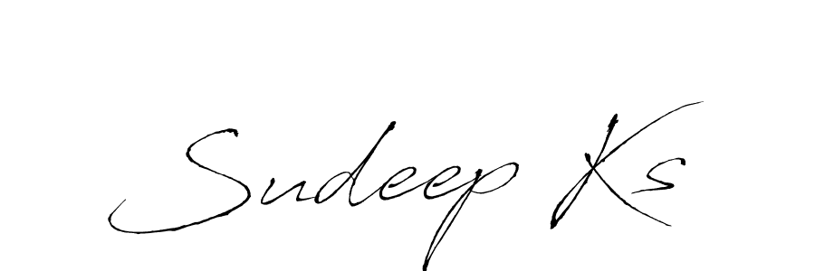 You should practise on your own different ways (Antro_Vectra) to write your name (Sudeep Ks) in signature. don't let someone else do it for you. Sudeep Ks signature style 6 images and pictures png