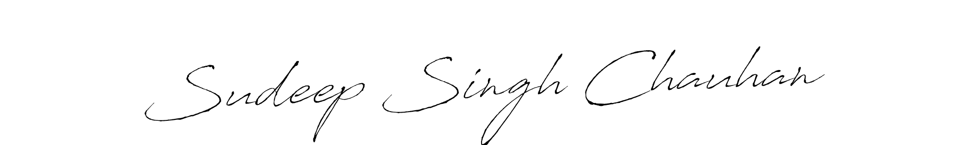 Sudeep Singh Chauhan stylish signature style. Best Handwritten Sign (Antro_Vectra) for my name. Handwritten Signature Collection Ideas for my name Sudeep Singh Chauhan. Sudeep Singh Chauhan signature style 6 images and pictures png