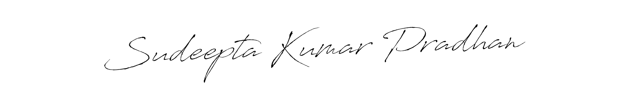 Sudeepta Kumar Pradhan stylish signature style. Best Handwritten Sign (Antro_Vectra) for my name. Handwritten Signature Collection Ideas for my name Sudeepta Kumar Pradhan. Sudeepta Kumar Pradhan signature style 6 images and pictures png