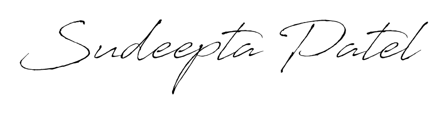 Looking for an artistic signature for Sudeepta Patel? The Antro_Vectra calligraphy style gives a sophisticated flow suitable for business cards and emails. Sudeepta Patel signature style 6 images and pictures png