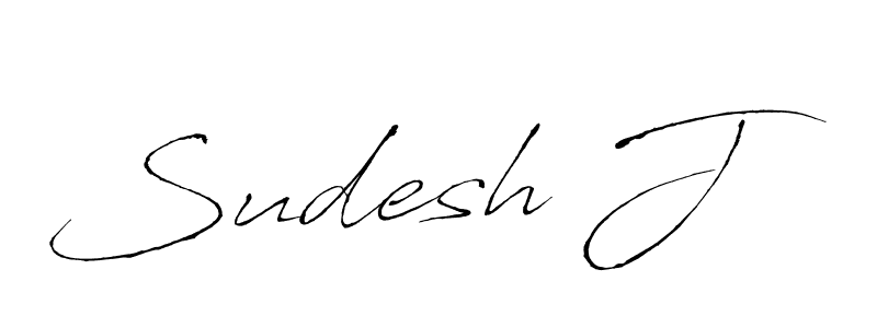 Similarly Antro_Vectra is the best handwritten signature design. Signature creator online .You can use it as an online autograph creator for name Sudesh J. Sudesh J signature style 6 images and pictures png