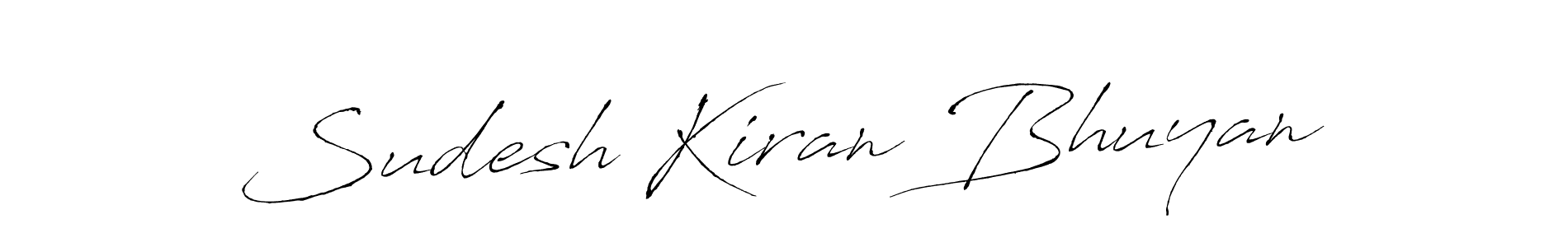 It looks lik you need a new signature style for name Sudesh Kiran Bhuyan. Design unique handwritten (Antro_Vectra) signature with our free signature maker in just a few clicks. Sudesh Kiran Bhuyan signature style 6 images and pictures png