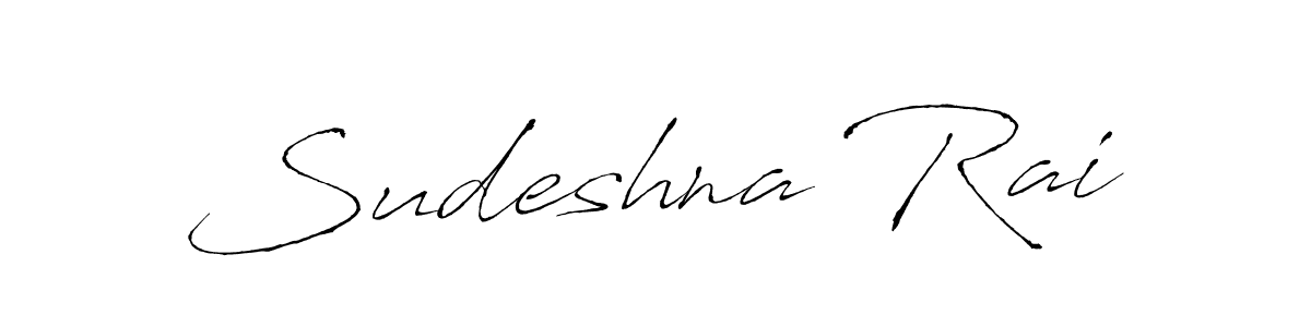 Sudeshna Rai stylish signature style. Best Handwritten Sign (Antro_Vectra) for my name. Handwritten Signature Collection Ideas for my name Sudeshna Rai. Sudeshna Rai signature style 6 images and pictures png