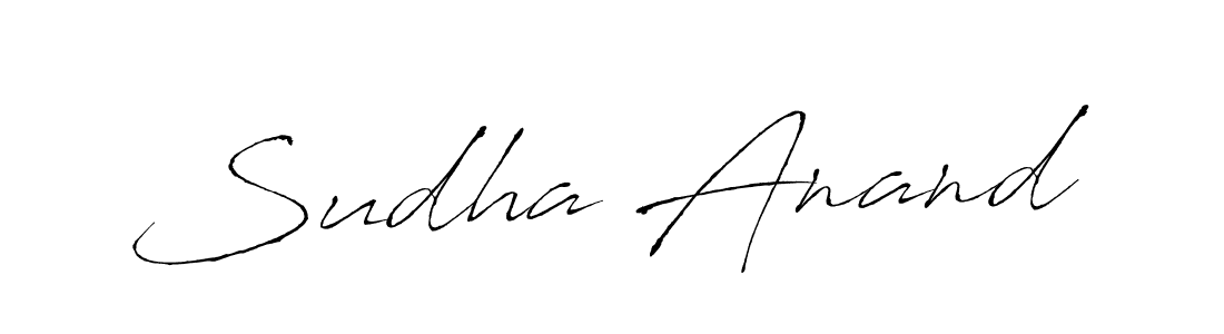 Make a beautiful signature design for name Sudha Anand. Use this online signature maker to create a handwritten signature for free. Sudha Anand signature style 6 images and pictures png