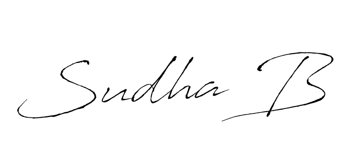 You can use this online signature creator to create a handwritten signature for the name Sudha B. This is the best online autograph maker. Sudha B signature style 6 images and pictures png