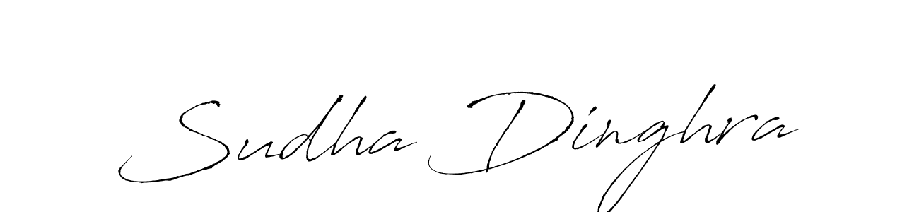 Once you've used our free online signature maker to create your best signature Antro_Vectra style, it's time to enjoy all of the benefits that Sudha Dinghra name signing documents. Sudha Dinghra signature style 6 images and pictures png