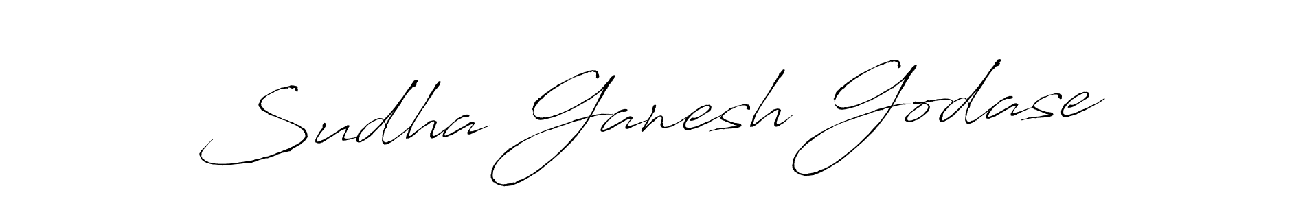 You should practise on your own different ways (Antro_Vectra) to write your name (Sudha Ganesh Godase) in signature. don't let someone else do it for you. Sudha Ganesh Godase signature style 6 images and pictures png