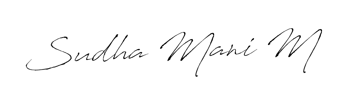 Check out images of Autograph of Sudha Mani M name. Actor Sudha Mani M Signature Style. Antro_Vectra is a professional sign style online. Sudha Mani M signature style 6 images and pictures png