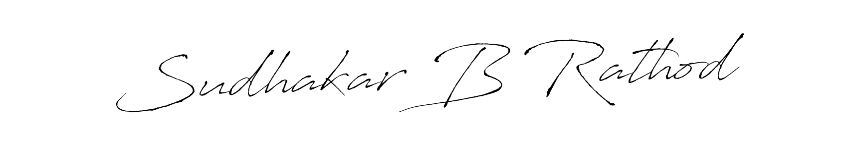 You should practise on your own different ways (Antro_Vectra) to write your name (Sudhakar B Rathod) in signature. don't let someone else do it for you. Sudhakar B Rathod signature style 6 images and pictures png
