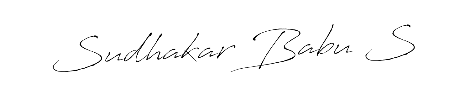 You can use this online signature creator to create a handwritten signature for the name Sudhakar Babu S. This is the best online autograph maker. Sudhakar Babu S signature style 6 images and pictures png