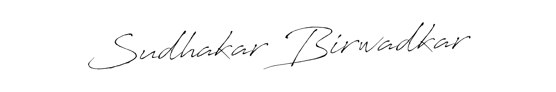 Sudhakar Birwadkar stylish signature style. Best Handwritten Sign (Antro_Vectra) for my name. Handwritten Signature Collection Ideas for my name Sudhakar Birwadkar. Sudhakar Birwadkar signature style 6 images and pictures png