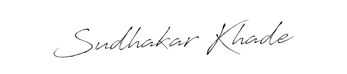 The best way (Antro_Vectra) to make a short signature is to pick only two or three words in your name. The name Sudhakar Khade include a total of six letters. For converting this name. Sudhakar Khade signature style 6 images and pictures png