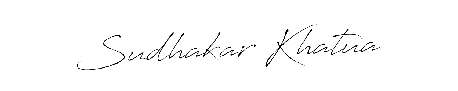 This is the best signature style for the Sudhakar Khatua name. Also you like these signature font (Antro_Vectra). Mix name signature. Sudhakar Khatua signature style 6 images and pictures png