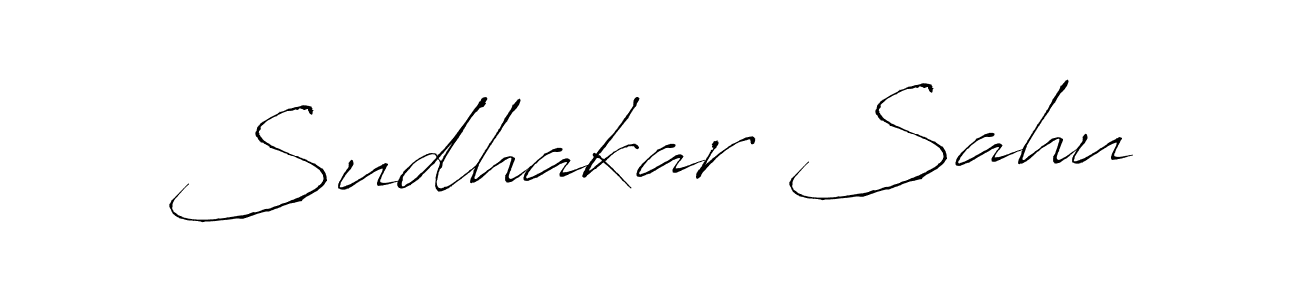 Also we have Sudhakar Sahu name is the best signature style. Create professional handwritten signature collection using Antro_Vectra autograph style. Sudhakar Sahu signature style 6 images and pictures png