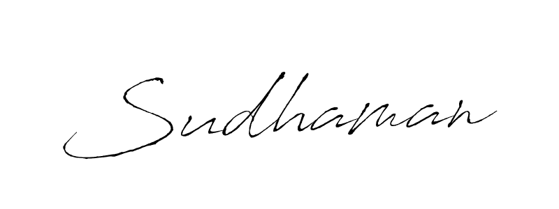 How to make Sudhaman name signature. Use Antro_Vectra style for creating short signs online. This is the latest handwritten sign. Sudhaman signature style 6 images and pictures png