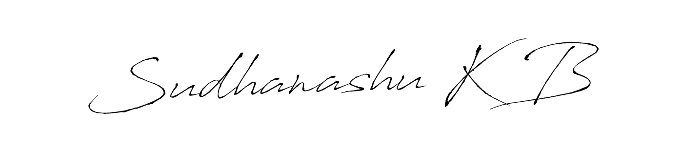 Best and Professional Signature Style for Sudhanashu K B. Antro_Vectra Best Signature Style Collection. Sudhanashu K B signature style 6 images and pictures png