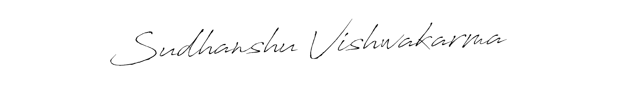 Antro_Vectra is a professional signature style that is perfect for those who want to add a touch of class to their signature. It is also a great choice for those who want to make their signature more unique. Get Sudhanshu Vishwakarma name to fancy signature for free. Sudhanshu Vishwakarma signature style 6 images and pictures png