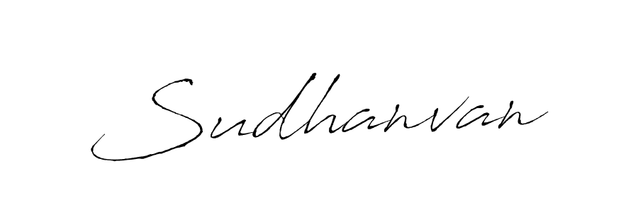 Also we have Sudhanvan name is the best signature style. Create professional handwritten signature collection using Antro_Vectra autograph style. Sudhanvan signature style 6 images and pictures png