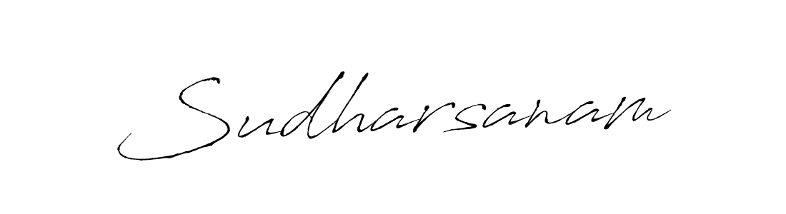 Create a beautiful signature design for name Sudharsanam. With this signature (Antro_Vectra) fonts, you can make a handwritten signature for free. Sudharsanam signature style 6 images and pictures png