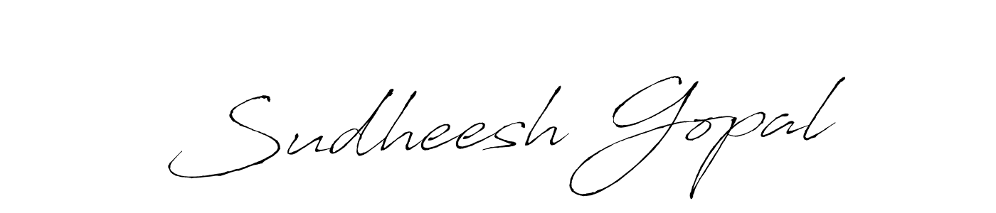 You should practise on your own different ways (Antro_Vectra) to write your name (Sudheesh Gopal) in signature. don't let someone else do it for you. Sudheesh Gopal signature style 6 images and pictures png
