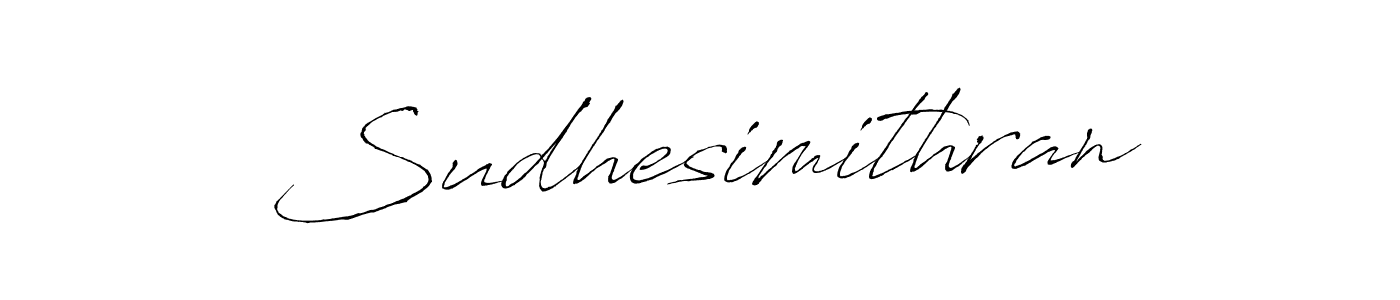 Similarly Antro_Vectra is the best handwritten signature design. Signature creator online .You can use it as an online autograph creator for name Sudhesimithran. Sudhesimithran signature style 6 images and pictures png