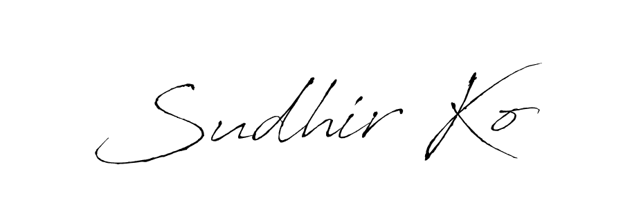 Check out images of Autograph of Sudhir Ko name. Actor Sudhir Ko Signature Style. Antro_Vectra is a professional sign style online. Sudhir Ko signature style 6 images and pictures png