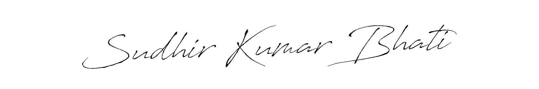 It looks lik you need a new signature style for name Sudhir Kumar Bhati. Design unique handwritten (Antro_Vectra) signature with our free signature maker in just a few clicks. Sudhir Kumar Bhati signature style 6 images and pictures png