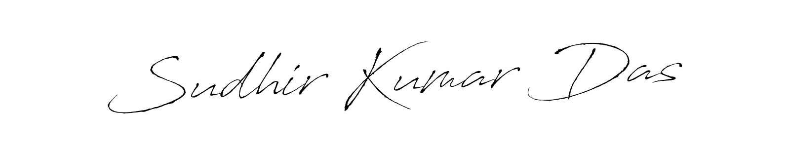 Design your own signature with our free online signature maker. With this signature software, you can create a handwritten (Antro_Vectra) signature for name Sudhir Kumar Das. Sudhir Kumar Das signature style 6 images and pictures png