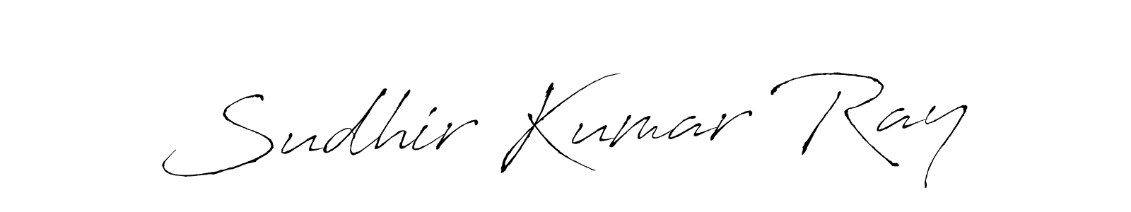 Antro_Vectra is a professional signature style that is perfect for those who want to add a touch of class to their signature. It is also a great choice for those who want to make their signature more unique. Get Sudhir Kumar Ray name to fancy signature for free. Sudhir Kumar Ray signature style 6 images and pictures png