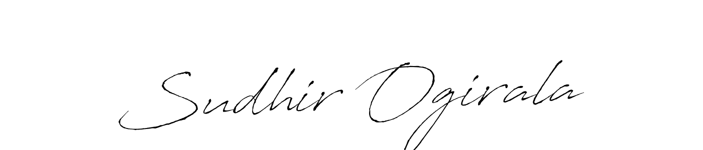 How to Draw Sudhir Ogirala signature style? Antro_Vectra is a latest design signature styles for name Sudhir Ogirala. Sudhir Ogirala signature style 6 images and pictures png
